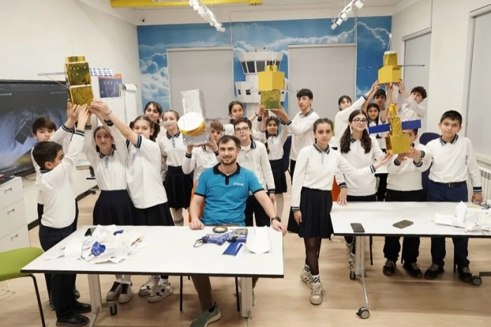  Master Classes Were Held at the STEAM Innovation Center on April 12 – International Cosmonautics Day, Organized by the “STEAM Azerbaijan” Project!