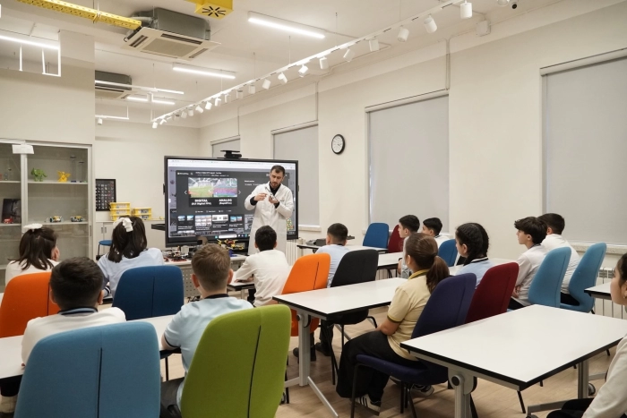  “As part of STEAM Week, the ‘Sky Explorers’ Day was held at the STEAM Innovation Center.”