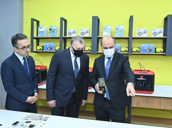  Sabirabad STEAM Mərkəzinin açılışı keçirilib.