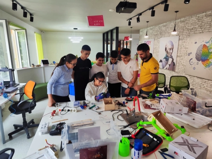  A training session was organized at the Shirvan STEAM Center.