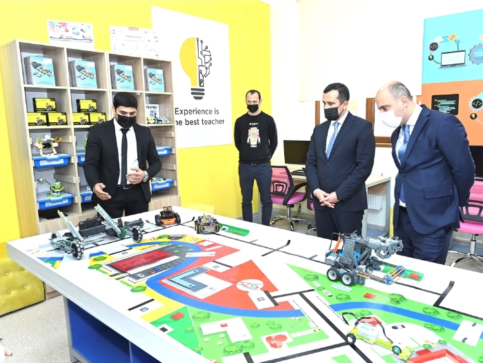  Şəmkir STEAM Mərkəzinin açılışı keçirilib.