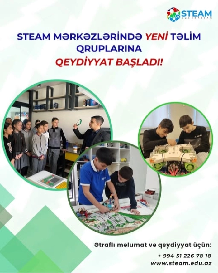  Registration for new training groups at STEAM Centers has started!